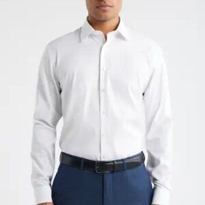Nordstrom | Shirts | Nordstrom Mens Shop Non Iron Trim Fit White Size 6  3435 | Poshmark